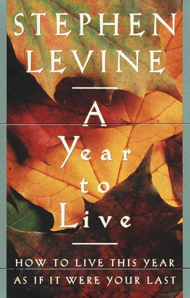 A year to live : how to live this year as if it were your last / Stephen Levine.