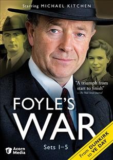Foyle's war. Sets 1-5, Disc 1 [videorecording] / : The German woman / Greenlit Productions, produced in association with Paddock Productions ; produced by Simon Passmore (Sets 1-2), Jill Green (Sets 1-2), Keith Thompson (Sets 3-4), and Lars MacFarlane (Set 5) ; written by Anthony Horowitz (Sets 1-5), Matthew Hall (Set 2), Michael Russel (Set 2), Rob Heyland (Set 3), and Michael Chaplin (Set 5) ; directed by Jeremy Silberston (Sets 1-4), David Thacker (Set 1), Giles Foster (Set 2), Gavin Millar (Sets 3-4), Tristram Powell (Sets 4-5), and Simon Langton (Set 5).