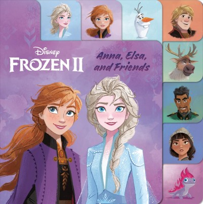 Anna, Elsa, and friends.
