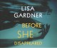 Before She Disappeared Cover Image