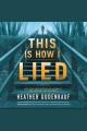 This is how I lied Cover Image